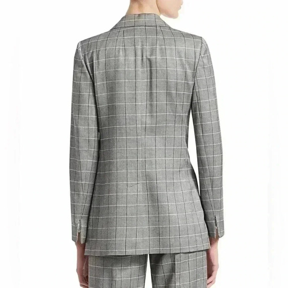 Akris Punto Alan Plaid Wool Jacket NEW - Picture 6 of 8